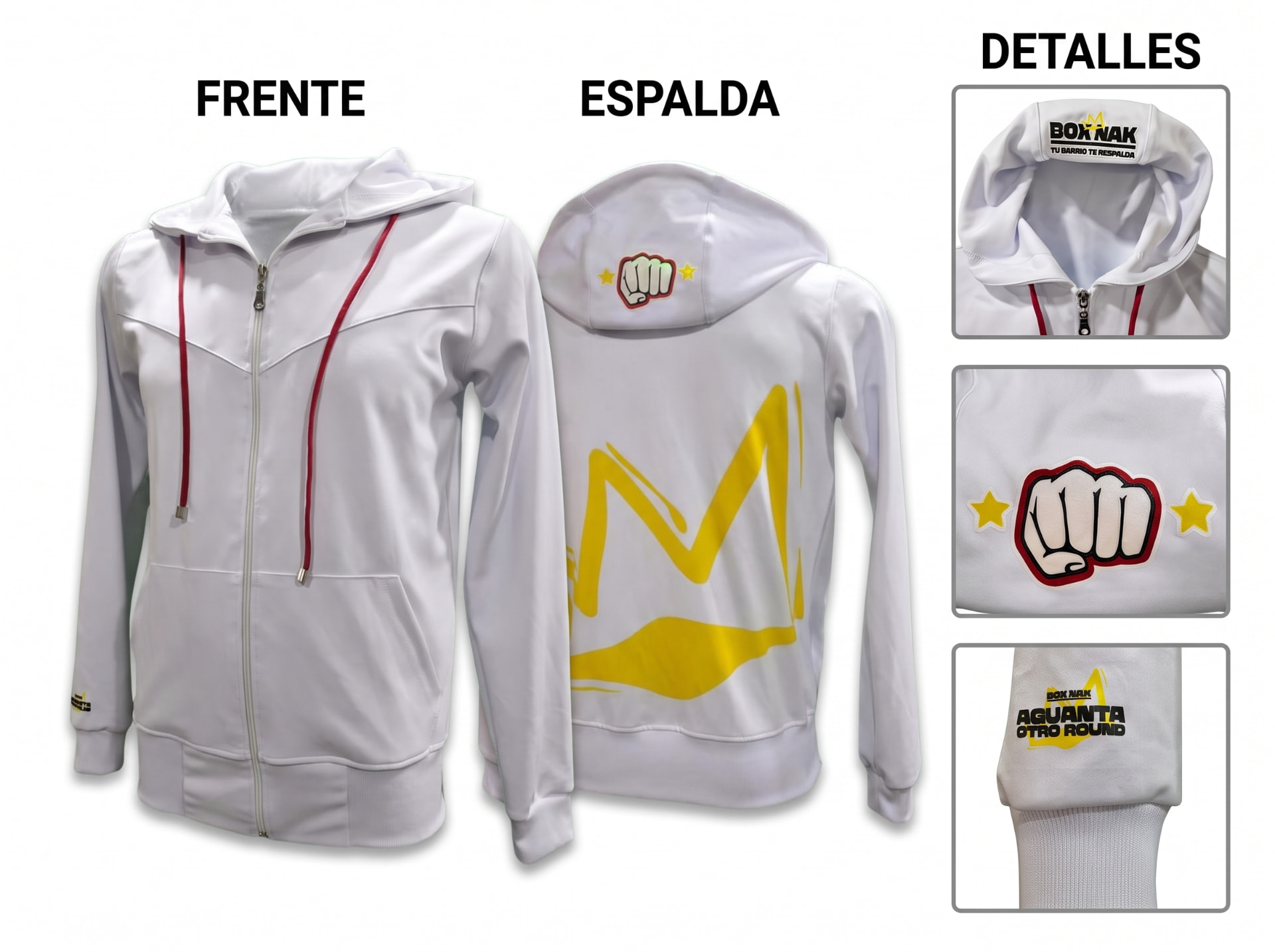 Sudadera con cierre